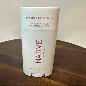 🍇 NEW Native Blackberry & Plum Deodorant – Aluminum Free & Paraben Free 2.65 oz